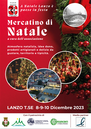 MERCATINO DI NATALE - 8-9-10 DICEMBRE 2023